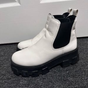 White boots